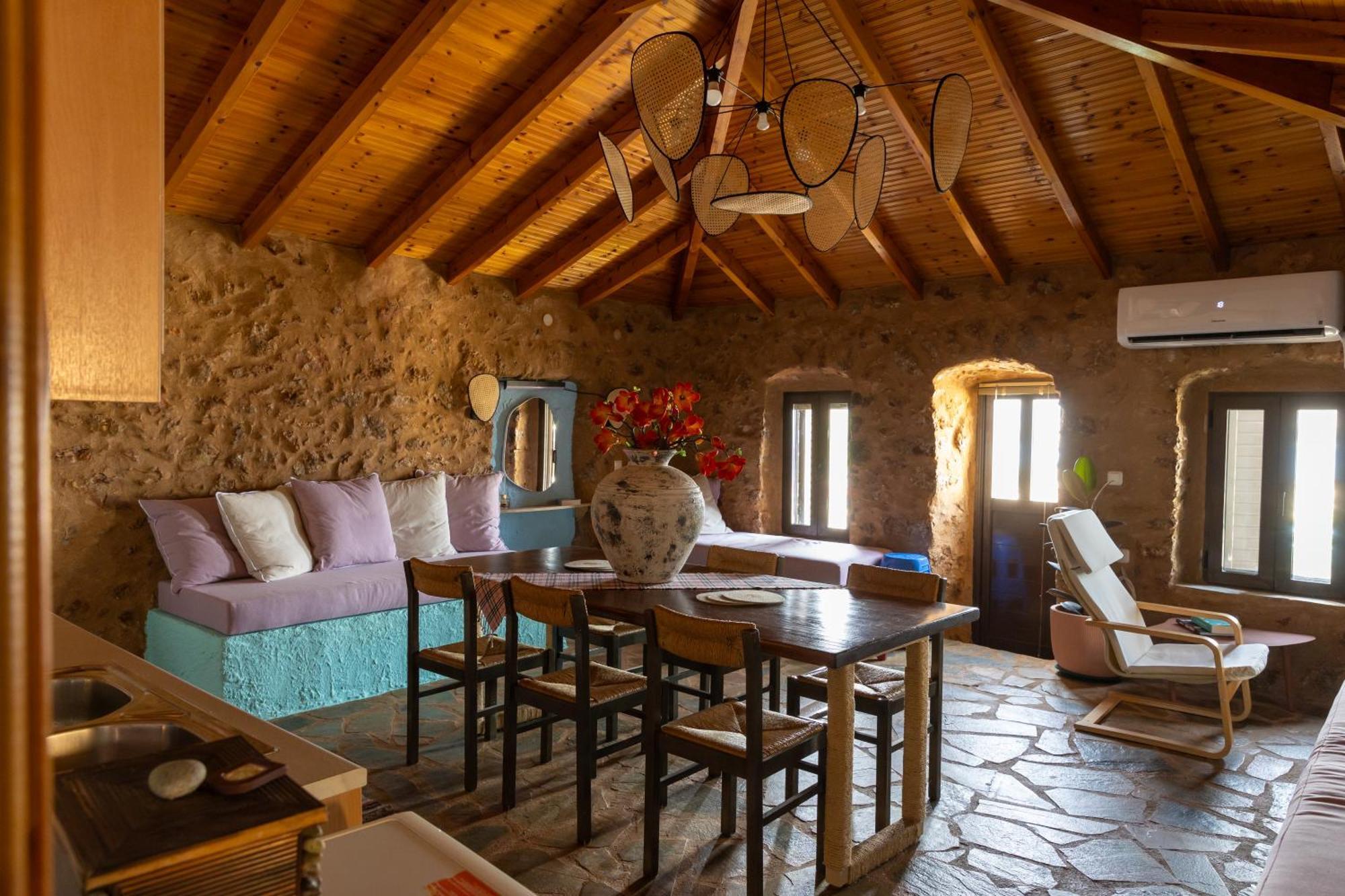 Вилла Vasiliki Cozy & Modern House Githio View Экстерьер фото