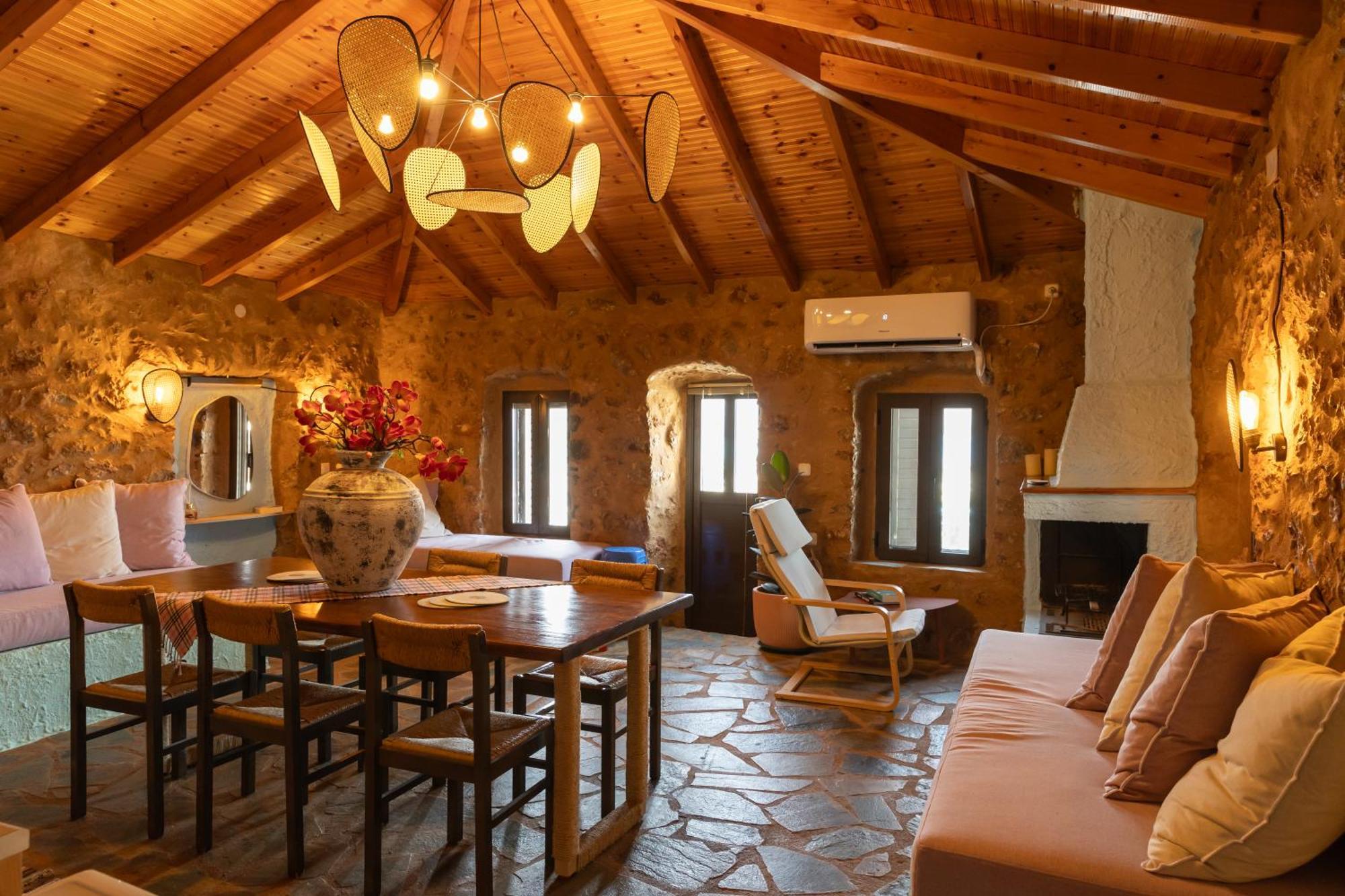 Вилла Vasiliki Cozy & Modern House Githio View Экстерьер фото